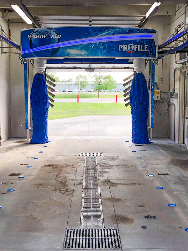 ampride-carwash Touchless automatic car wash at Crookston Fuel convenience store